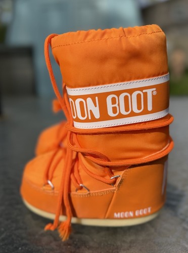 Retro orange tecnica moon - orange,