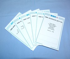 collector : lot de 6 etiquettes prix velo enfant mbk 