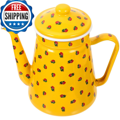 Veemoon enamel coffee pot - enamel, camp