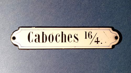 Ancienne plaque émaillée - ancienne,
