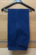 GENUINE US NAVY UNIFORM PANT SLACKS UTILITY WOMEN'S DENIM TYPE II EX COND !!! #3