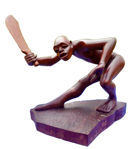 Sculpture bois précieux - sculpture,
