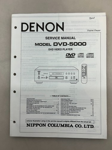 Denon dvd 5000 original - denon, dvd-5000