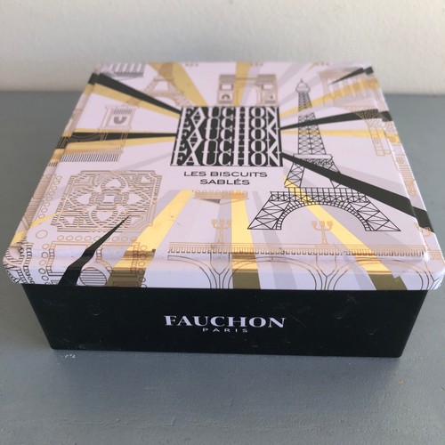 Boîte biscuits fauchon - biscuits,