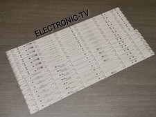 14 Barrettes Leds  Pour Philips 49PUS6551/12 49PUS6561/12