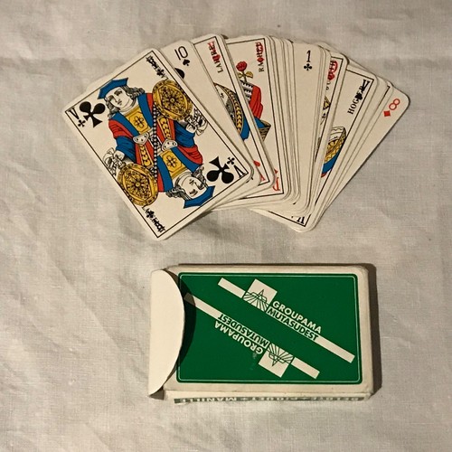 Jeu publicitaire cartes - publicitaire, de
