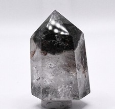 43mm Vert Rouge Chlorite Quartz Point Brillants Naturel Gemme Cristal - Chine