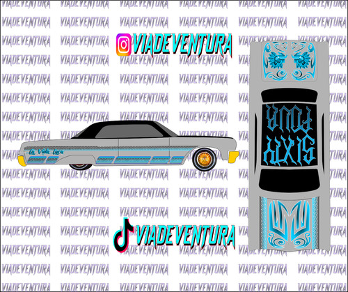 Lowrider blue 64 - v3,