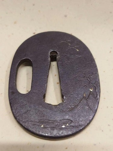 Ancien tsuba japonais - tsuba,