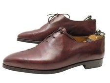 CHAUSSURES BERLUTI OLGA 349 ONE CUT RICHELIEU EN CUIR PATINE 9 43 SHOES 2230€