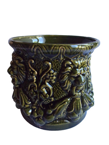Ancien pot cache - pot, vide