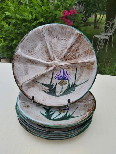 Assiettes compartiments - a,