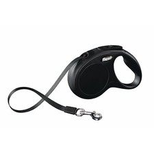 Laisse sangle 5 mètres S noir