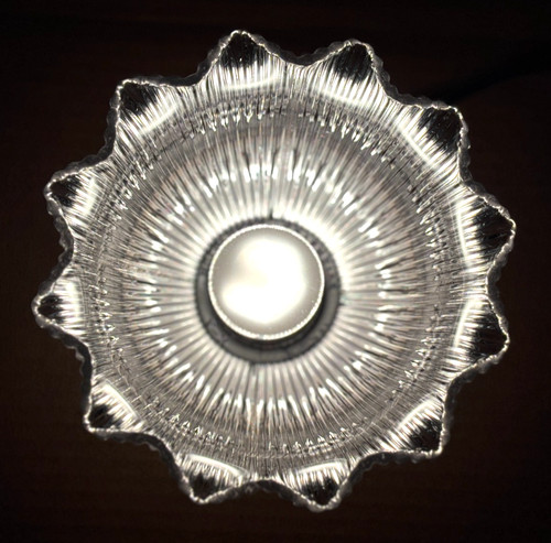 Holophane glass shade - holophane, e-100