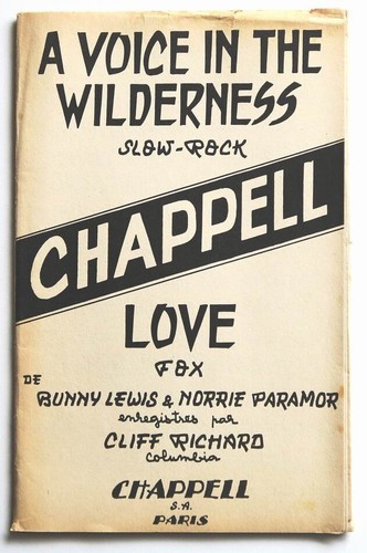 Partition vintage sheet music