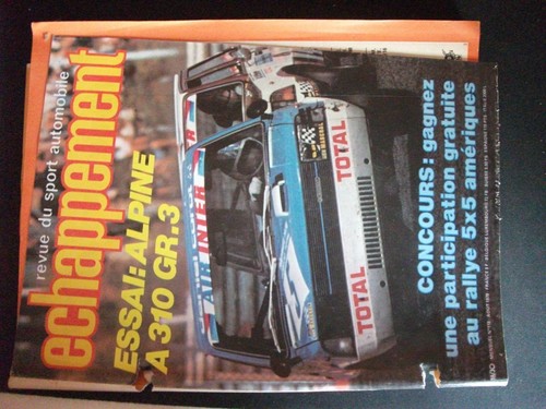 Revue echappement n 118 - **j,