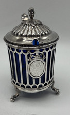 RARE MOUTARDIER EN ARGENT