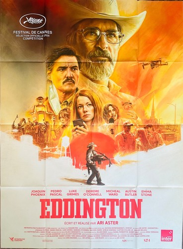 Affiche cinéma eddington - cinéma,