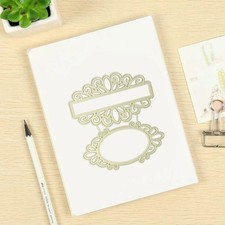 DIY Cadre Dentelle Métal Découpe Die pour Décoration Maison et Albums Photo