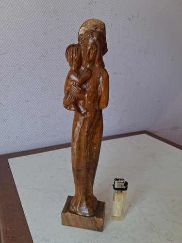 Ancienne statue vierge - vierge, et