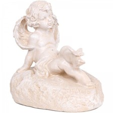 Statue en résine ange assis