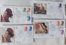 1982 FDC enveloppe soie