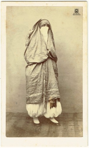 Cdv algérie 1870 femme - cdv, ca