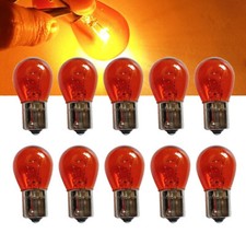 10x ampoules BA15S P21W Orange