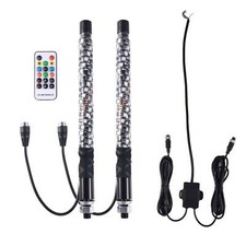 Fouets LED RGB, ensemble de