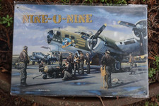 US 07  PLAQUE  METAL AVION