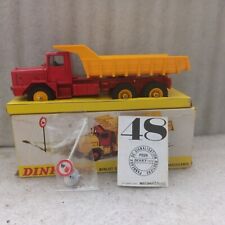 DINKY TOYS FRANCE 572 BERLIET GBO BENNE CARRIERE QUASI NEUF EN BOITE D ORIGINE