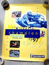 RARE AFFICHE MOTO GP PILOTE