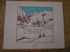 planche Tintin moulinsart extrait tintin au tibet planche 35 strip 3