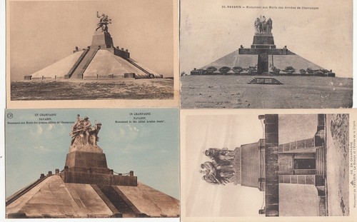 Lot antique postcards war - 4,