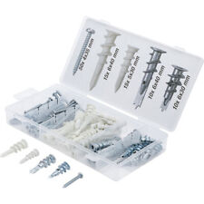 ASSORTIMENT DE CHEVILLES ET DE VIS POUR PLACOPLATRE - 100 pièces