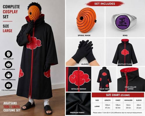 Naruto akatsuki tobi obito - akatsuki,