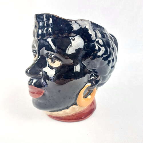 Pichet cruche noir - pichet, woman