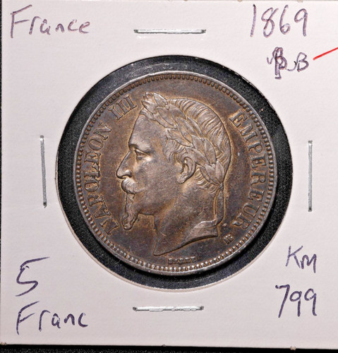 1869 france napoleon - bb,