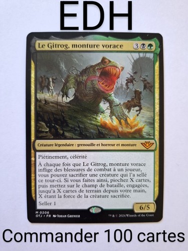 Mtg commander deck gitrog - commander,