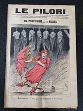 Journal Le Pilori n°110 du 27 mai 1888 revue satirique caricature Blass