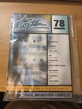 TOPTEN 78 piano guitare tous instruments Editions Paul Beuscher Neuf