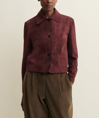 Veste camionneur cuir - veste, en