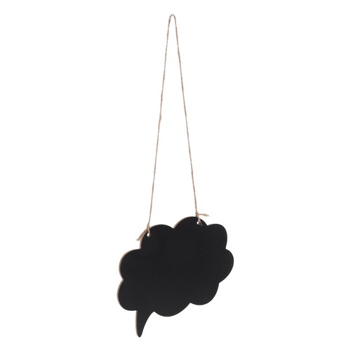 Tableau noir bois - noir, double