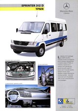 MERCEDES TRUCKS / PROSPECTUS / SPRINTER 312 D TPMR CAMP de 1995