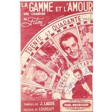 LA GAMME ET L'AMOUR Film 1940