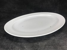 Union-Limousine LIMOGES-FRANCE , Ancien plat epais Ovale service porcelaine 