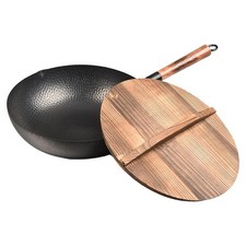 Wok à fond plat universel 32