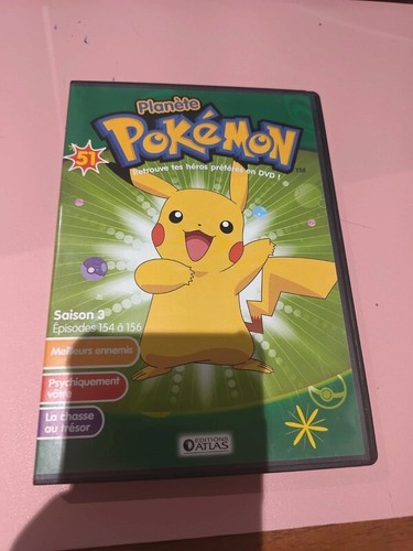 Dvd planète pokémon - planète, volume