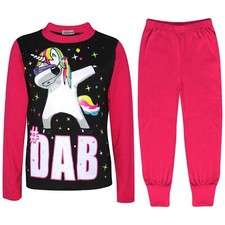 Enfants Filles Dabbing Licorne