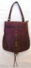 Sabretache brodée Officier Spahi Cavalerie Second Empire Choukkara ORIGINAL  